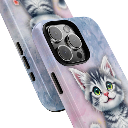 Tough Phone Case for iPhone, Samsung and Google Pixel - Dem Putty Tat Series (v1)
