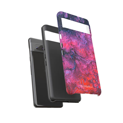 Tough Phone Cases for iPhone, Samsung and Google Pixel - DABPdesigns Acrylic Abstract Design (v1)