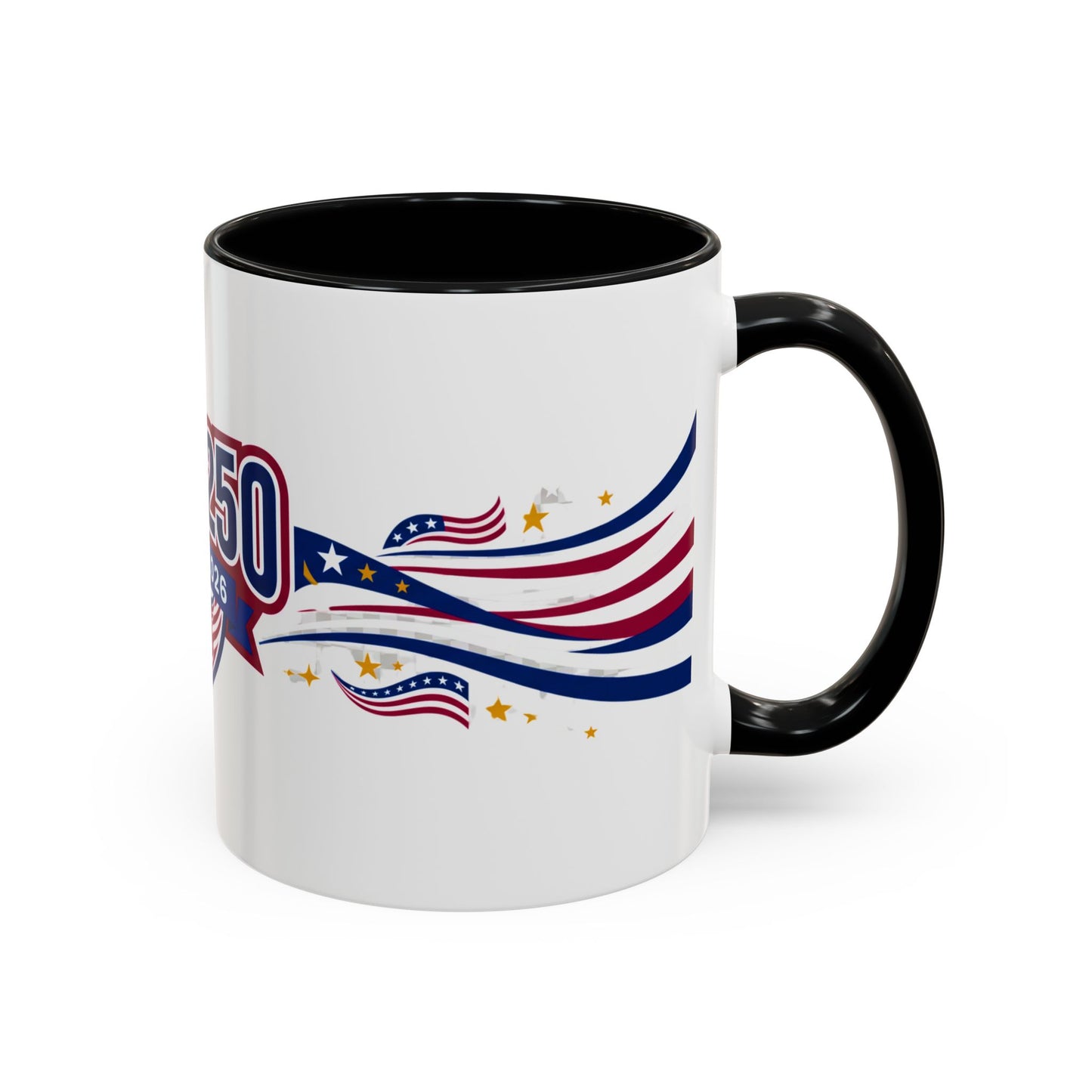 USA250 1776–2026 Patriotic Accent Mug