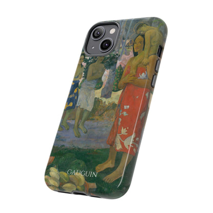 Tough Phone Case for iPhone, Samsung and Google Pixel - Gauguin, Ia Orana Maria (Hail Mary) (1891)