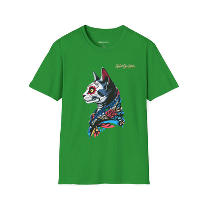 Calavera Cat Unisex Tee | Spirit Guardian Series Edition