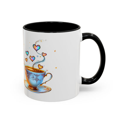 Sipping Love Potion No. 9 - Elegant Valentine Mug (11oz, 15oz)