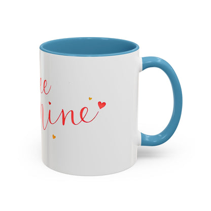 Bee Mine - Floral Accent Ceramic Mug (11oz, 15oz)