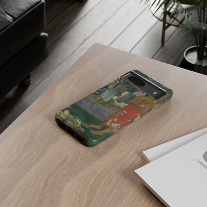 Tough Phone Case for iPhone, Samsung and Google Pixel - Gauguin, Ia Orana Maria (Hail Mary) (1891)