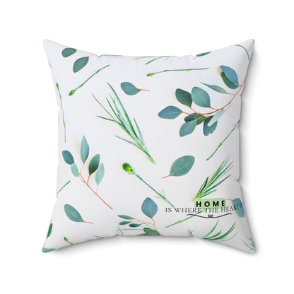 Botanical Serenity – Minimalist Nature-Inspired Design Throw Pillow