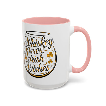 Whiskey Kisses, Irish Wishes – St. Patrick’s Day Mug (11oz, 15oz)