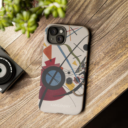 Tough Phone Case for iPhone, Samsung and Google Pixel - Kandinsky, Violett (1923)