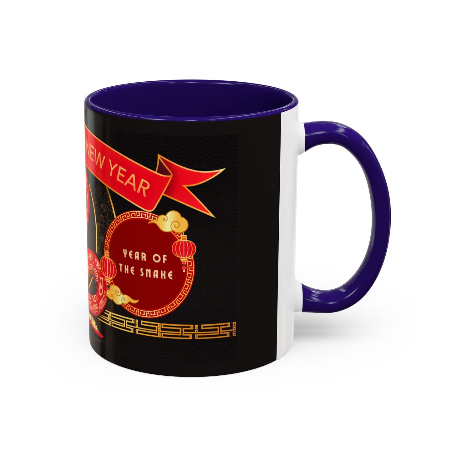 2025 Year of the Snake Chinese New Year Colorful Mug, 11oz (v3)