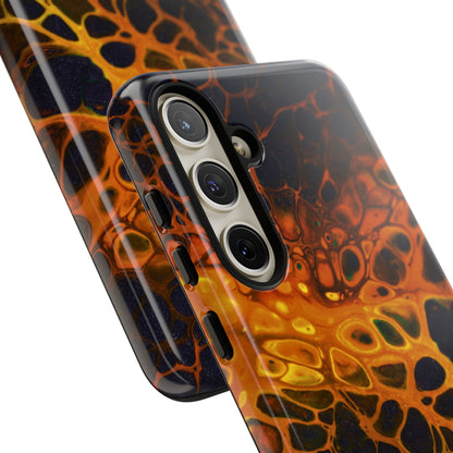 Tough Phone Case for iPhone, Samsung and Google Pixel - DABPdesigns Acrylic Abstract Design (v2)