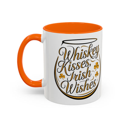 Whiskey Kisses, Irish Wishes – St. Patrick’s Day Mug (11oz, 15oz)