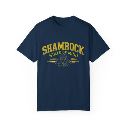 Comfort Colors 1717 Unisex Garment-Dyed T-shirt - Shamrock State of Mind St. Patrick’s Day Design