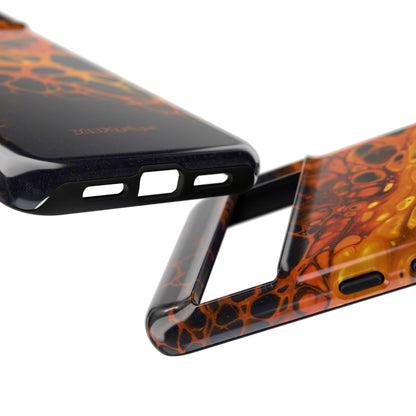 Tough Phone Case for iPhone, Samsung and Google Pixel - DABPdesigns Acrylic Abstract Design (v2)
