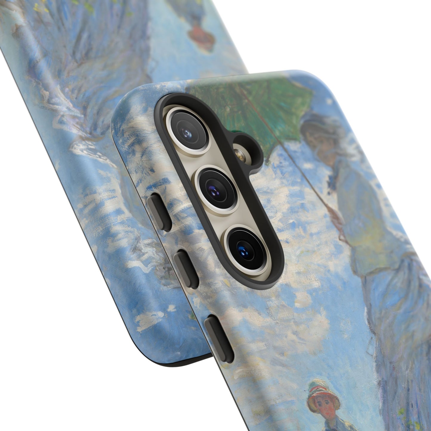 Tough Phone Case for iPhone, Samsung and Google Pixel - Monet, Woman with a Parasol - Madame Monet and Her Son (1875)