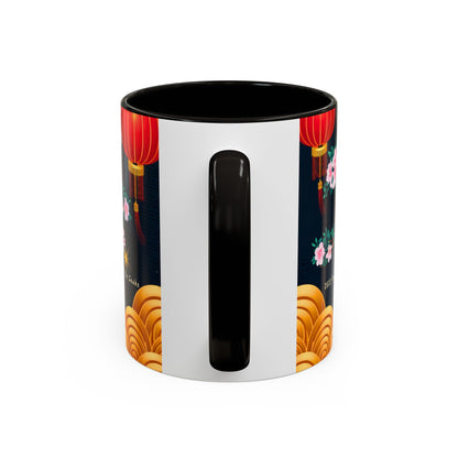 2025 Year of the Snake Chinese New Year Colorful Mug, 11oz (v4)