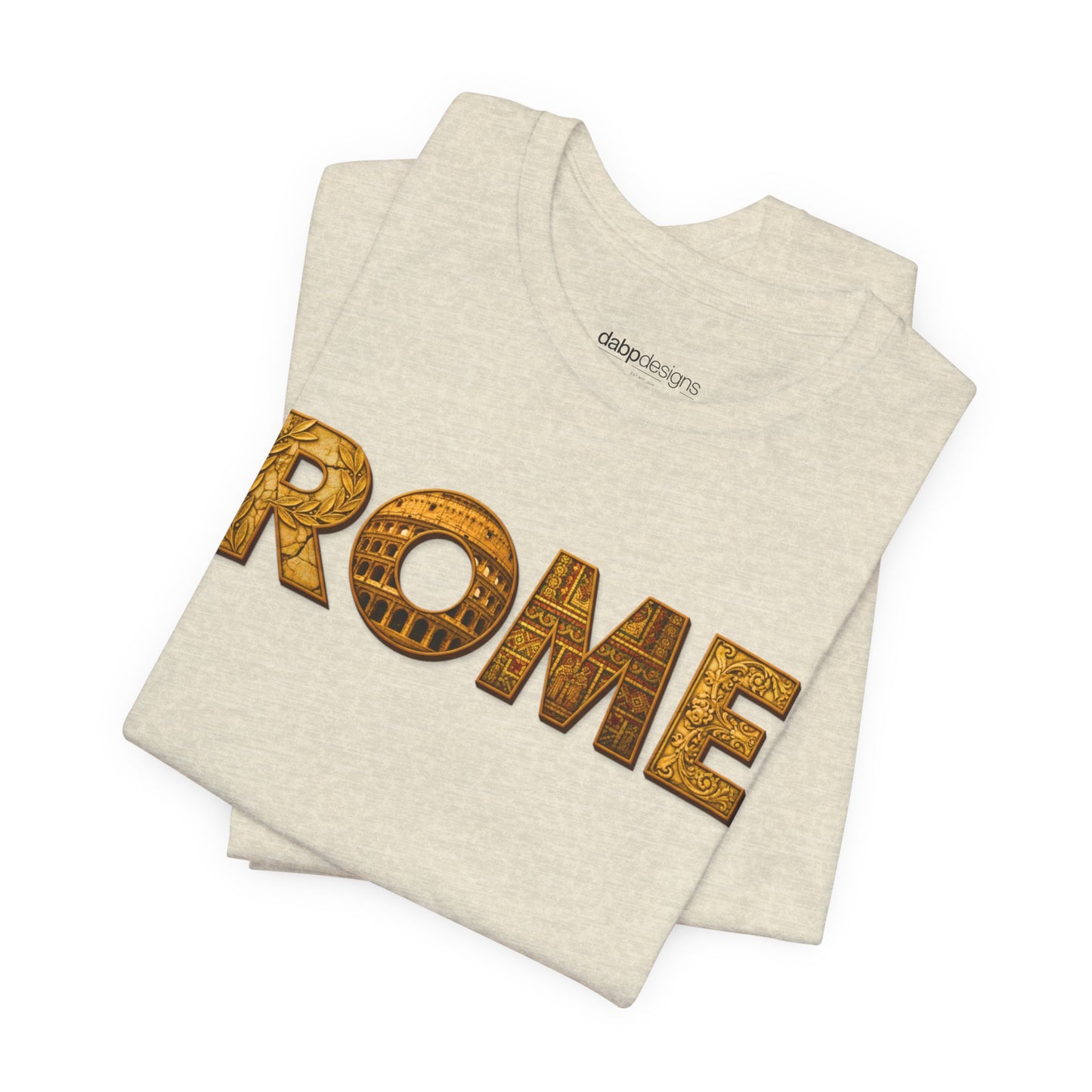Rome Typography Tee