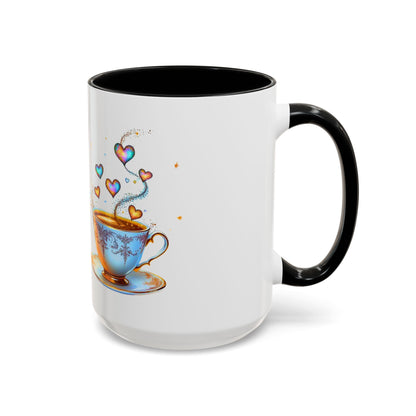 Sipping Love Potion No. 9 - Elegant Valentine Mug (11oz, 15oz)