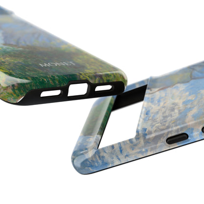 Tough Phone Case for iPhone, Samsung and Google Pixel - Monet, Woman with a Parasol - Madame Monet and Her Son (1875)