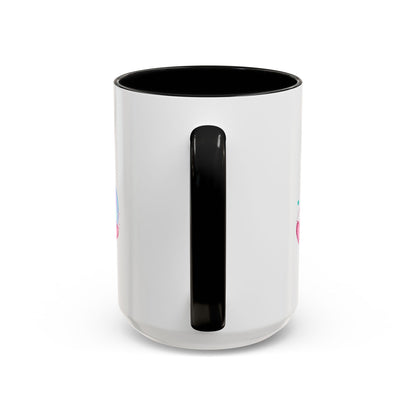 Mon amour/Pour toujours Valentine's Day Mug Set– Romantic French Gift for Couples [1 of 2] (11oz, 15oz)