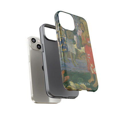 Tough Phone Case for iPhone, Samsung and Google Pixel - Gauguin, Ia Orana Maria (Hail Mary) (1891)