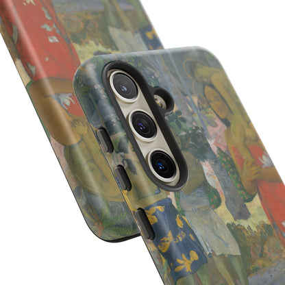 Tough Phone Case for iPhone, Samsung and Google Pixel - Gauguin, Ia Orana Maria (Hail Mary) (1891)