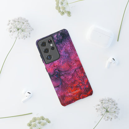 Tough Phone Cases for iPhone, Samsung and Google Pixel - DABPdesigns Acrylic Abstract Design (v1)