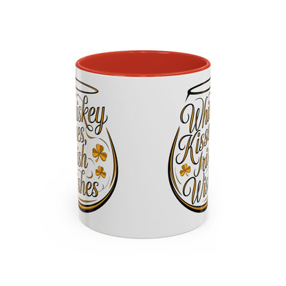 Whiskey Kisses, Irish Wishes – St. Patrick’s Day Mug (11oz, 15oz)