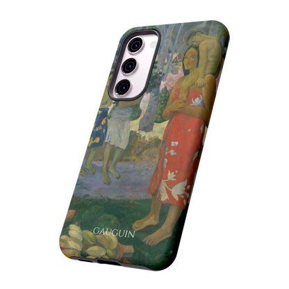 Tough Phone Case for iPhone, Samsung and Google Pixel - Gauguin, Ia Orana Maria (Hail Mary) (1891)