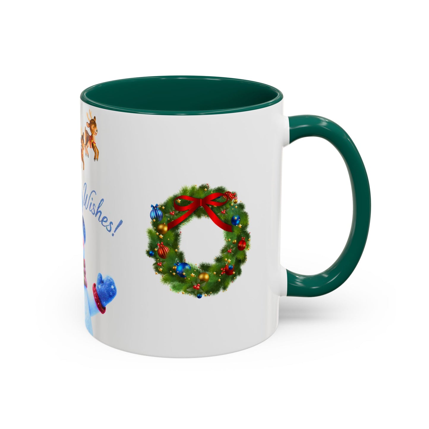 Merry Wishes Snowman Mug