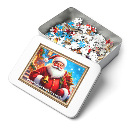 Santa Claus and His Bag of Cheer Jigsaw Puzzle – Holiday Joy in Every Piece
