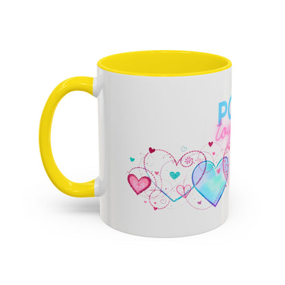 Pour toujours/Mon amour Valentine's Day Mug Set– Romantic French Gift for Couples [2 of 2] (11oz, 15oz)