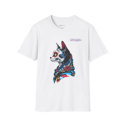 Calavera Cat Unisex Tee | Spirit Guardian Series Edition