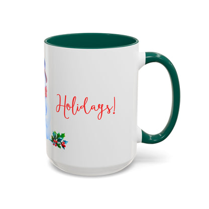 Merry Holidays Snowman Mug (v2)