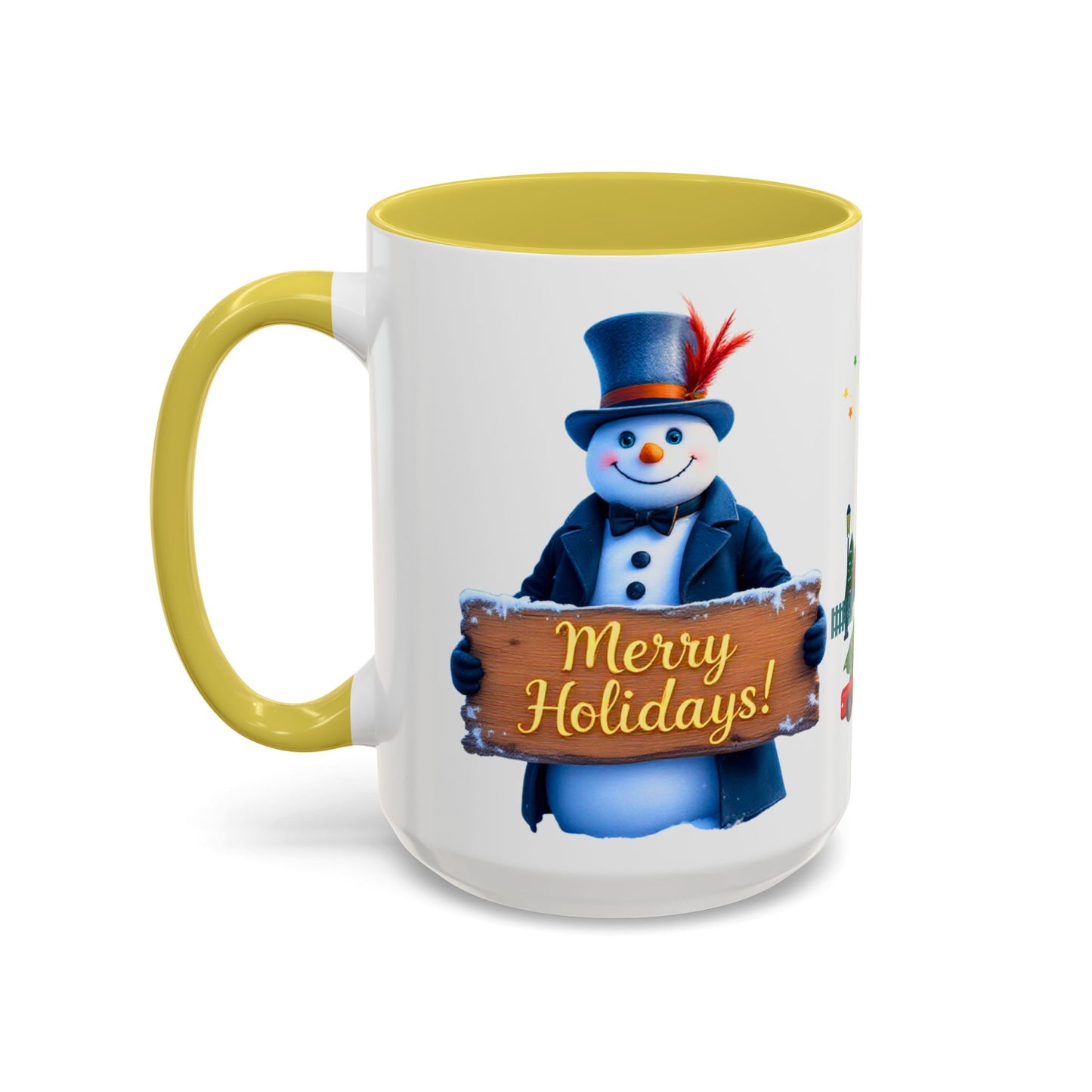 Merry Holidays Snowman Mug (v1)