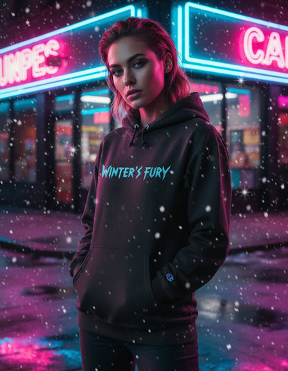 Winter’s Fury Crystal Skull Hoodie