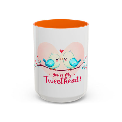 You're My Tweetheart - Love Birds Valentine's Day Mug (11oz, 15oz)