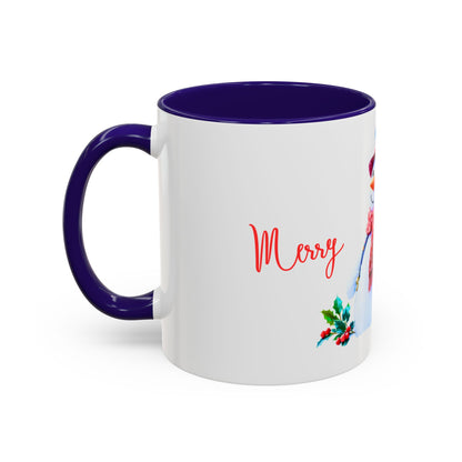 Merry Holidays Snowman Mug (v2)