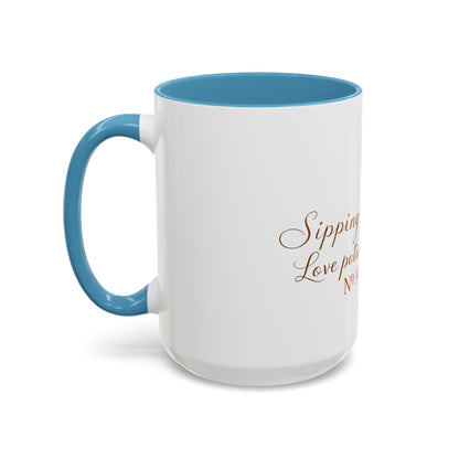 Sipping Love Potion No. 9 - Elegant Valentine Mug (11oz, 15oz)