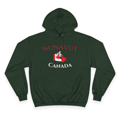 Champion S700 Unisex Hoodie | Nunavut Canada 🇨🇦✨