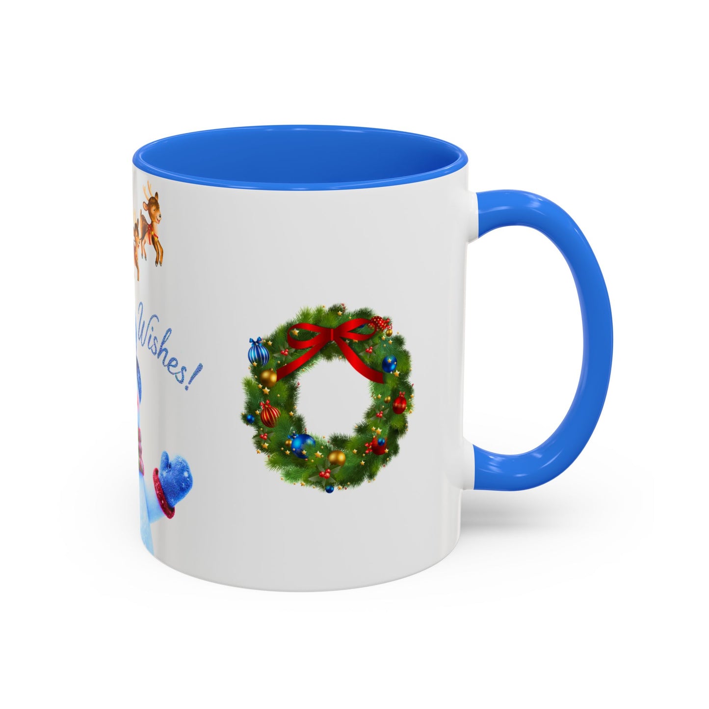 Merry Wishes Snowman Mug