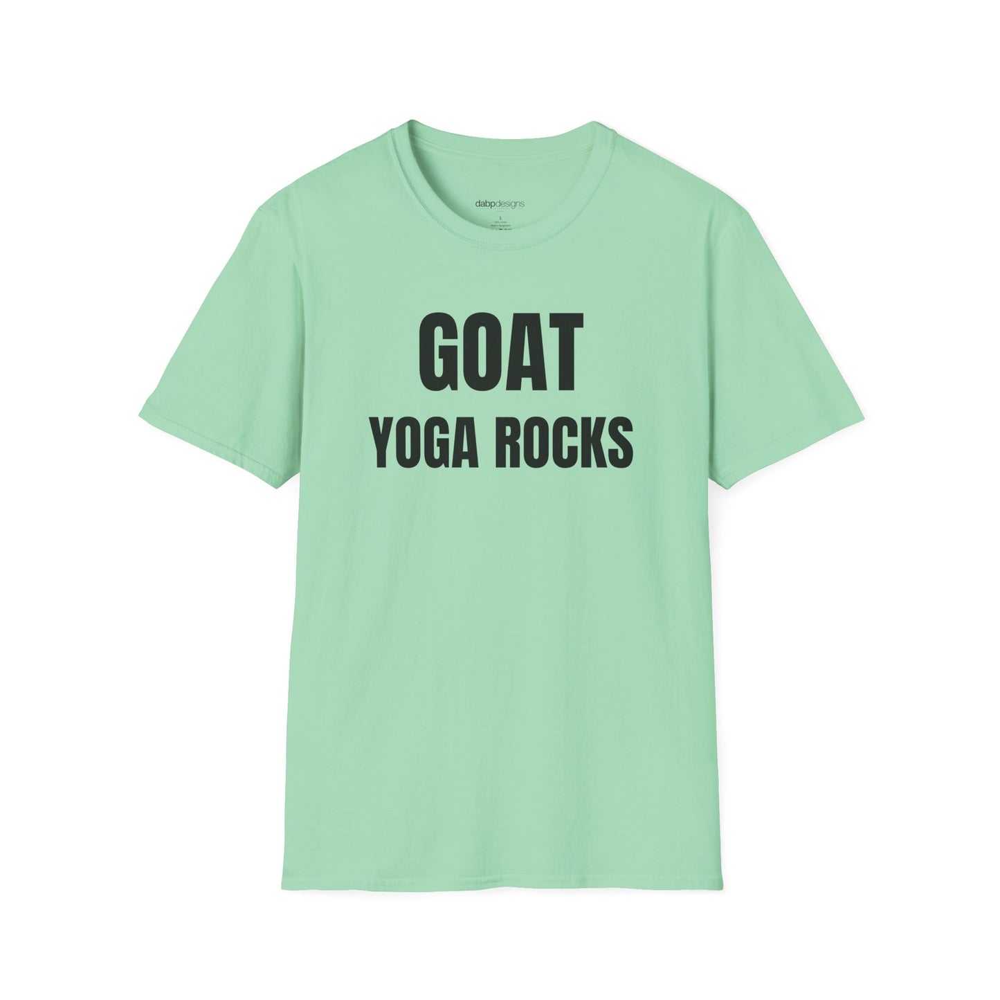 GOAT YOGA ROCKS Unisex Graphic Tee
