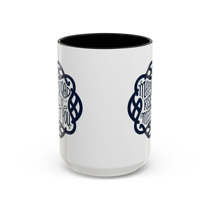 May the Road Rise to Meet You - Celtic Knot Design Mug (11oz, 15oz)