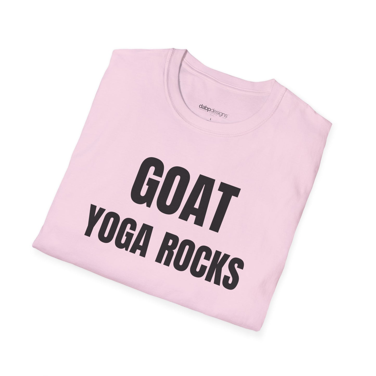 GOAT YOGA ROCKS Unisex Graphic Tee