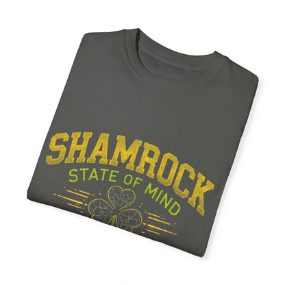 Comfort Colors 1717 Unisex Garment-Dyed T-shirt - Shamrock State of Mind St. Patrick’s Day Design