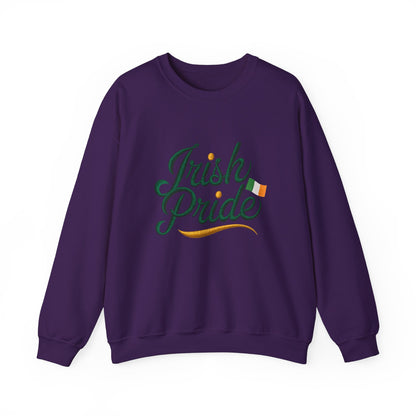Gildan 18000 Unisex Heavy Blend™ Crewneck Sweatshirt - Irish Pride St. Patrick’s Day Design