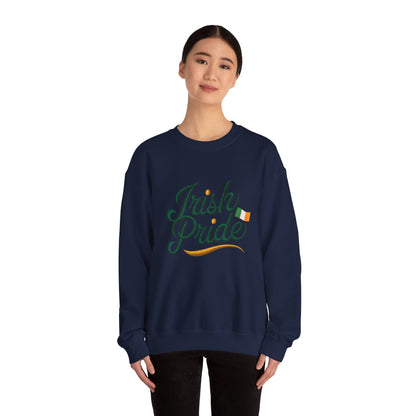 Gildan 18000 Unisex Heavy Blend™ Crewneck Sweatshirt - Irish Pride St. Patrick’s Day Design