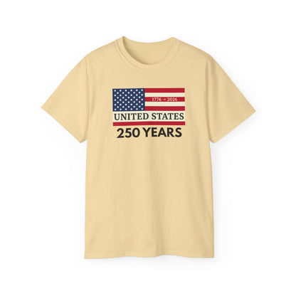 United States 250 Years Commemorative T-Shirt (1776–2026)