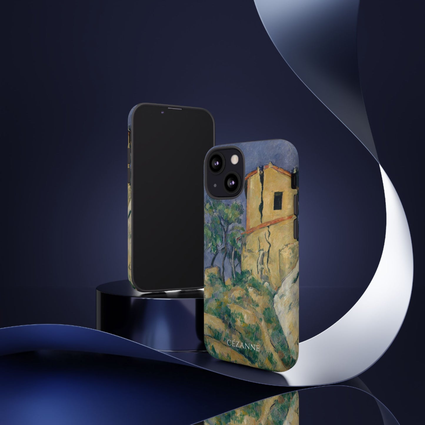 Tough Phone Case for iPhone, Samsung and Google Pixel - Cézanne, House with the Cracked Walls (1892-94)