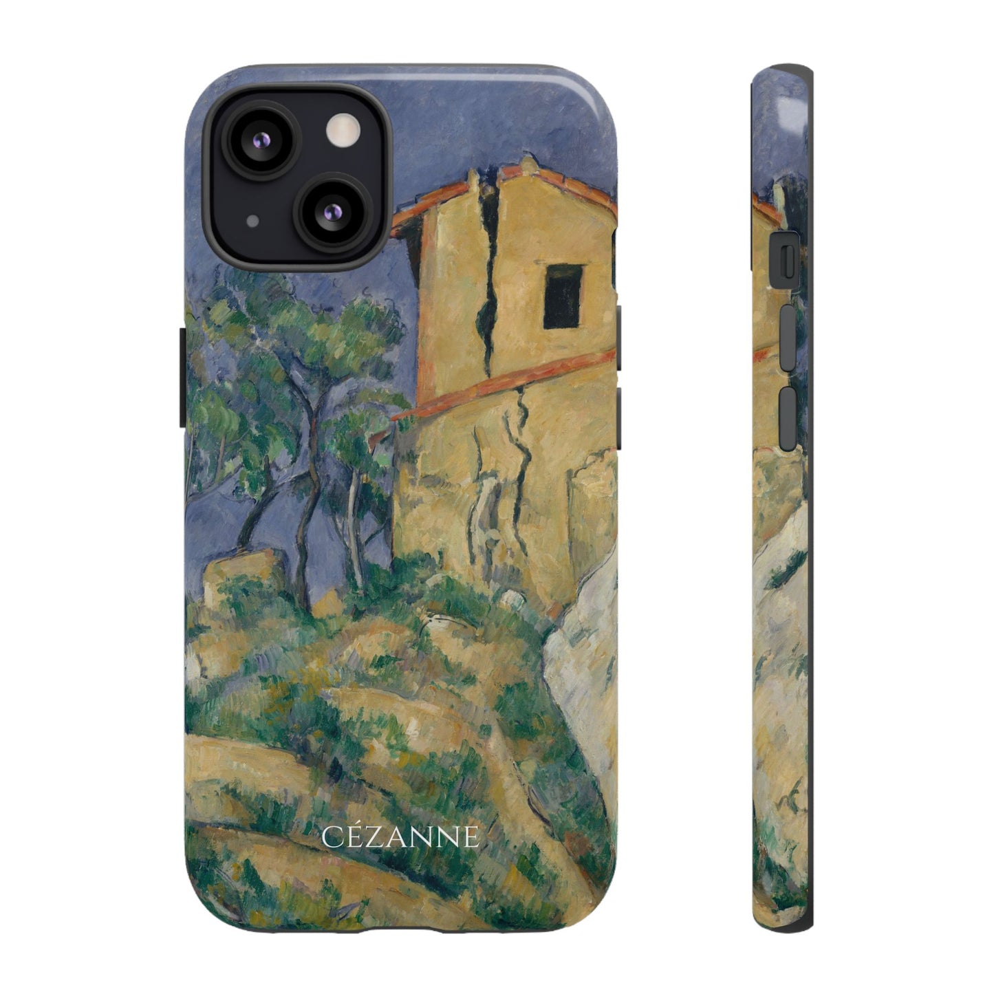 Tough Phone Case for iPhone, Samsung and Google Pixel - Cézanne, House with the Cracked Walls (1892-94)