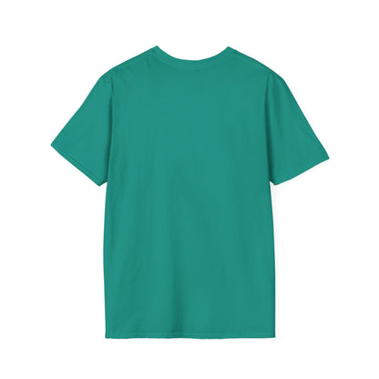 Gildan 64000 Unisex Softstyle T-Shirt - Hoppy Easter Floral Script Tee