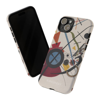 Tough Phone Case for iPhone, Samsung and Google Pixel - Kandinsky, Violett (1923)